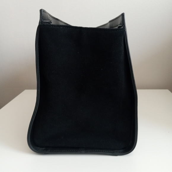 🖤⭐👜 Danier Leather | Black & Gold Tote Bag 👜⭐🖤 - Picture 6 of 12